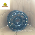 Rodas de aço de beadlock simulado 4x4 cinza 16x8